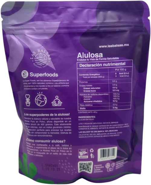 Alulosa Pura en Polvo – Las Balsas (400 g)