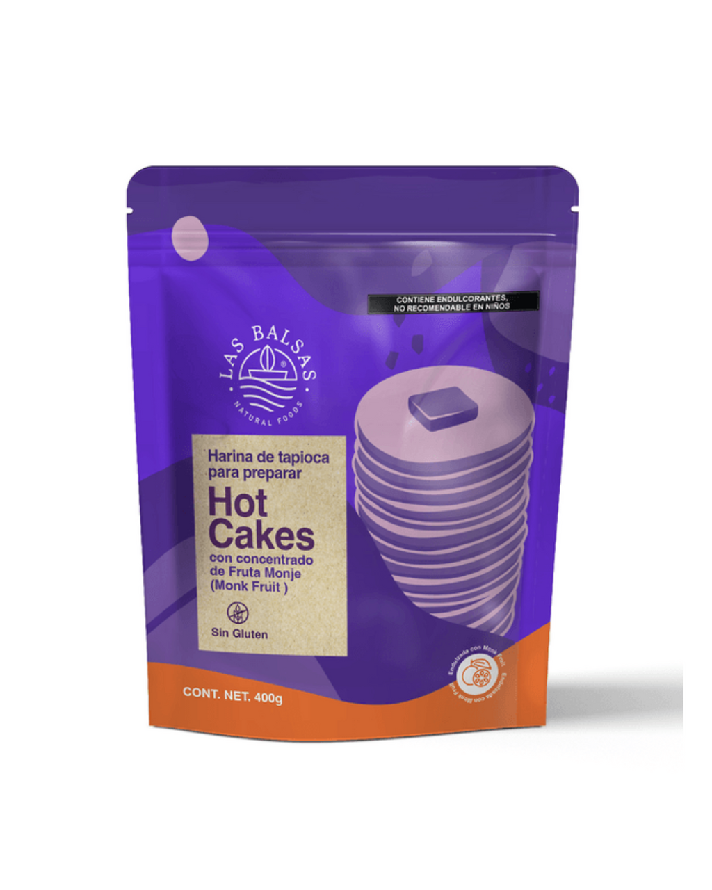 Harina para Hotcakes con Monk Fruit – Las Balsas (400 g)