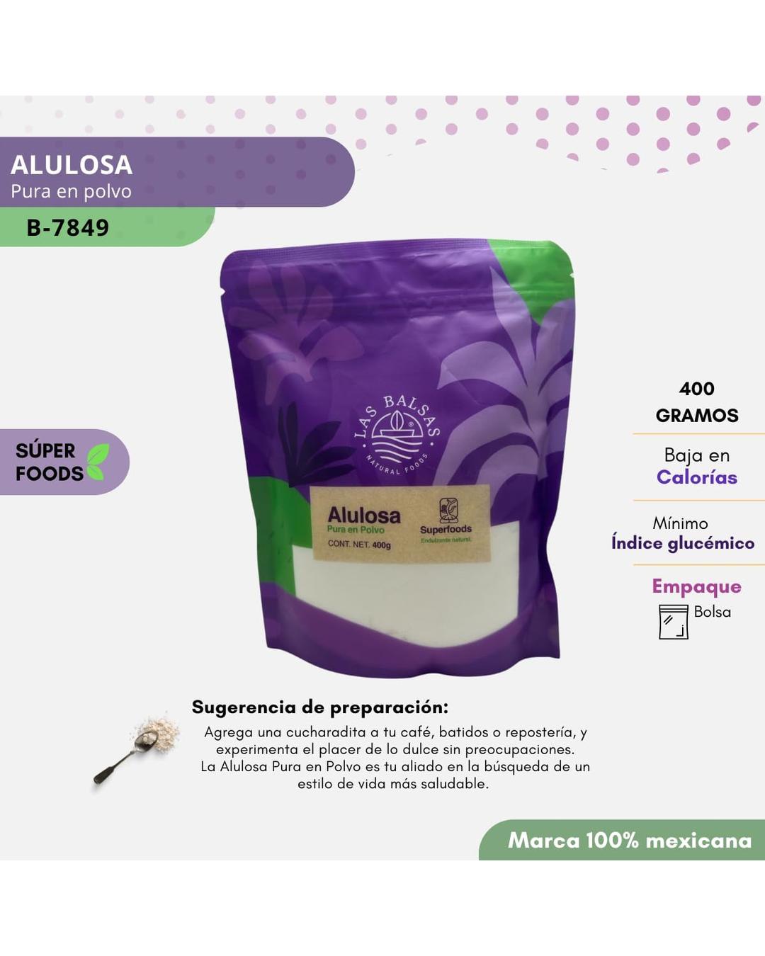 Alulosa Pura en Polvo – Las Balsas (400 g)